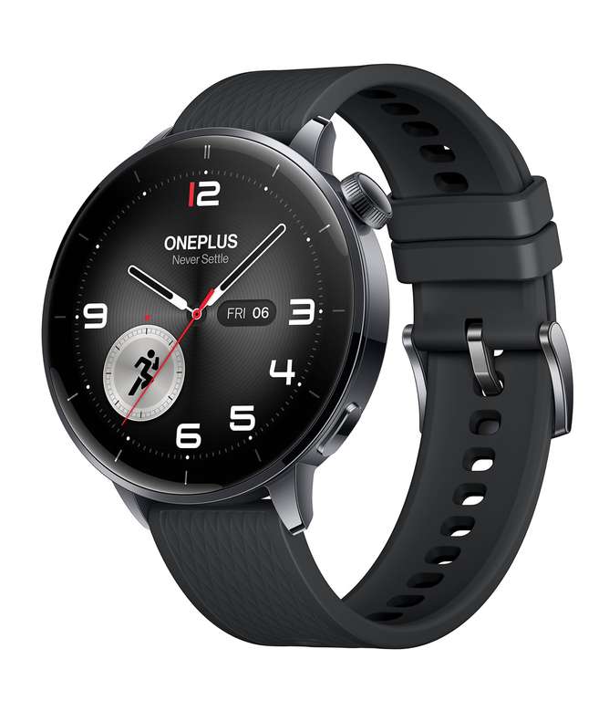OnePlus Watch 3 43mm OPWE242 Black Steel Smart Watch