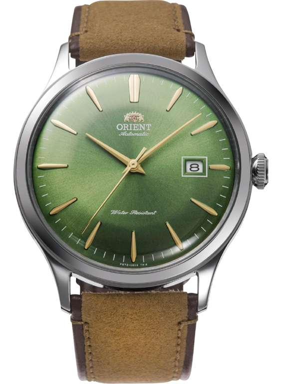 Orient Bambino Automatic Watch, Leather Strap, Model: RA-AC0P01E30B - Sold by Amazon US