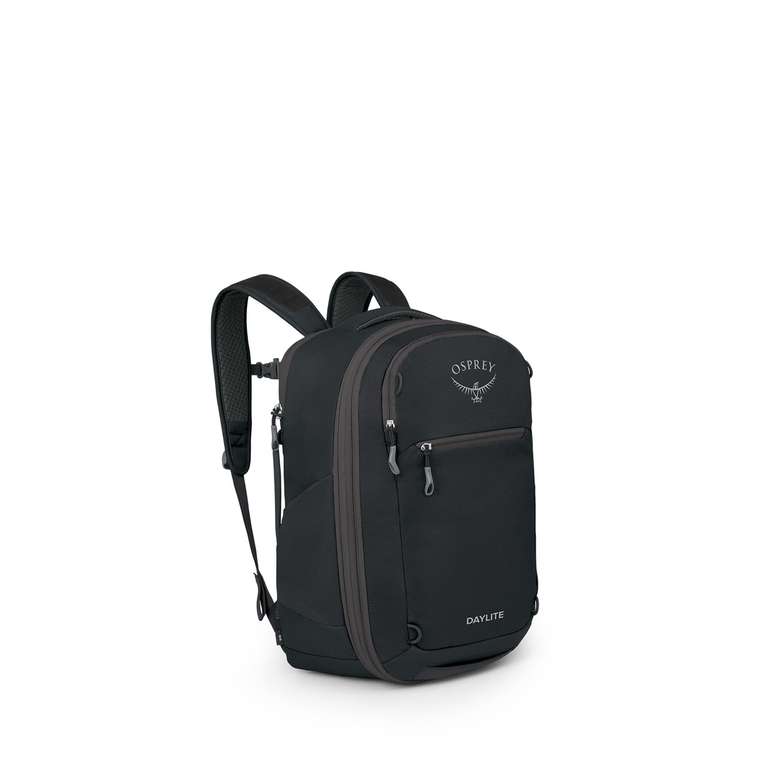 Osprey Daylite Carry-On Travel Pack, Expandable 26+6L, Black