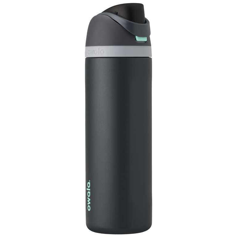 Owala FreeSip Insulated Stainless Steel Water Bottle, 710ml, Foggy Tide