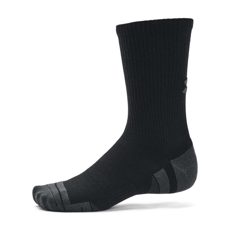 Pack of 3 pairs - Under Armour Unisex Ua Performance Tech 3pk Crew (1er Pack) sizes 4 to 7.5