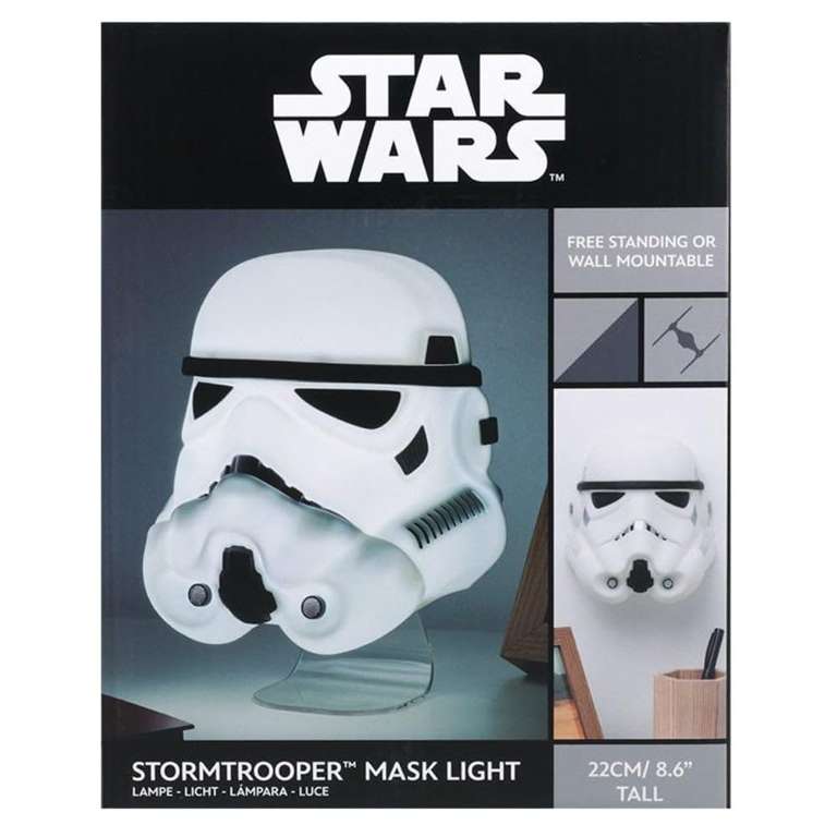 Paladone Movie Character Mask Lights - Star Wars Stormtrooper