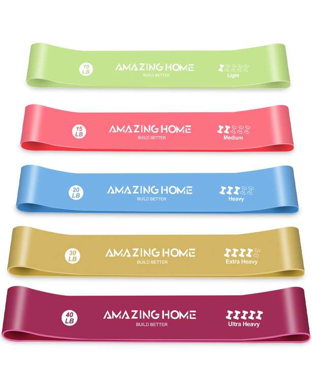 Pedal Resistance Band with Handle Set - Sold by Yiyan Direct FBA