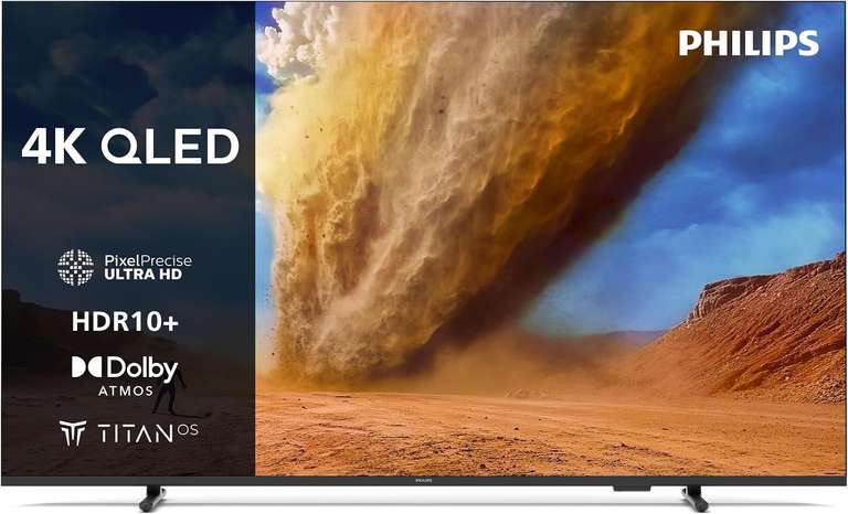 Philips 55PUS7800 4K LED Smart TV - 55" with Pixel Precise, Ultra HD, Titan OS Platform and Dolby Atmos