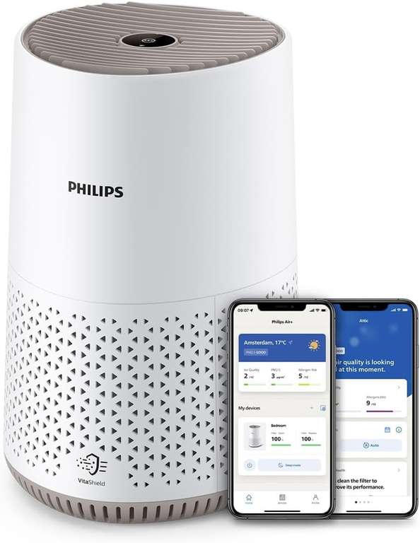 Philips Air Purifier 600 Series (Ultra-quiet and energy-efficient, For allergy sufferers, HEPA filter removes 99.97% of pollutants)