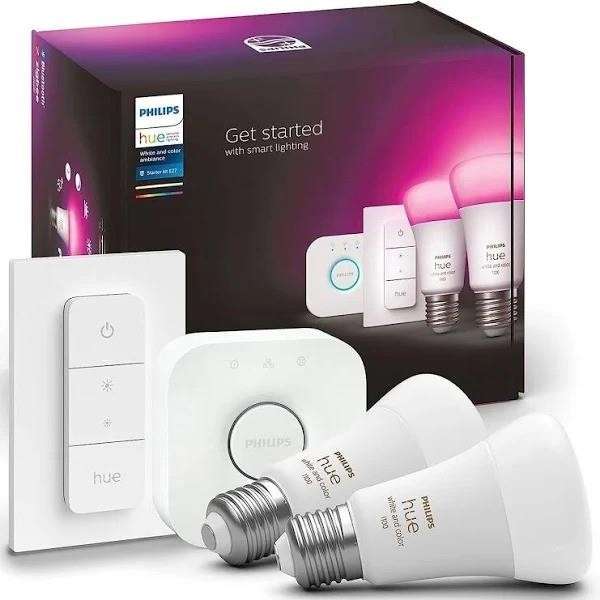 Philips Hue White Ambiance Filament Single Smart LED Bulb [B22 Bayonet Cap] - 550 Lumens