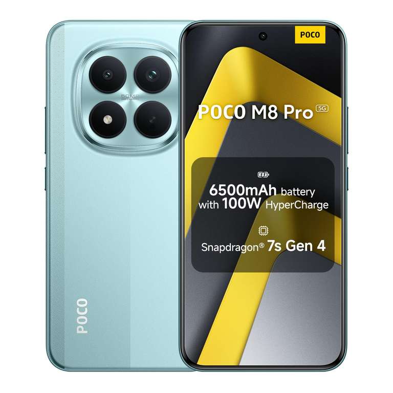 Xiaomi Poco M8 Pro Smartphone 12+512GB Green
