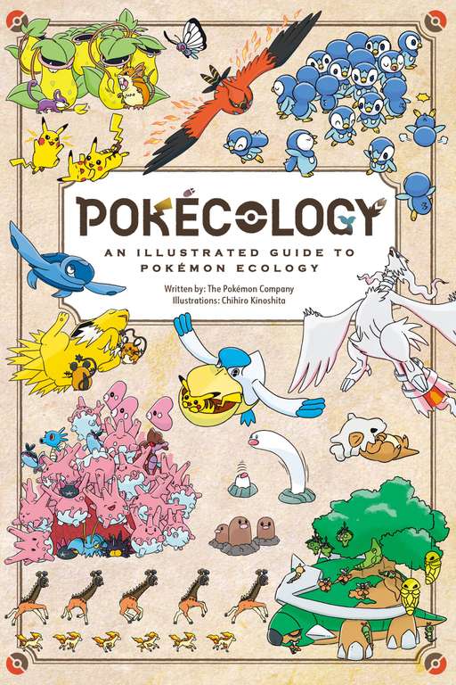 Pokécology: An Illustrated Guide to Pokémon Ecology - paperback - Pre-Order