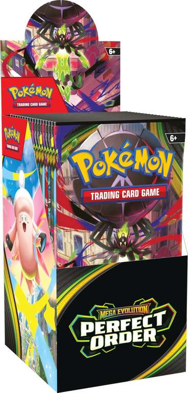 Pokémon TCG: Mega Evolution—Perfect Order Booster Display (18 Booster Packs) - Invite Only