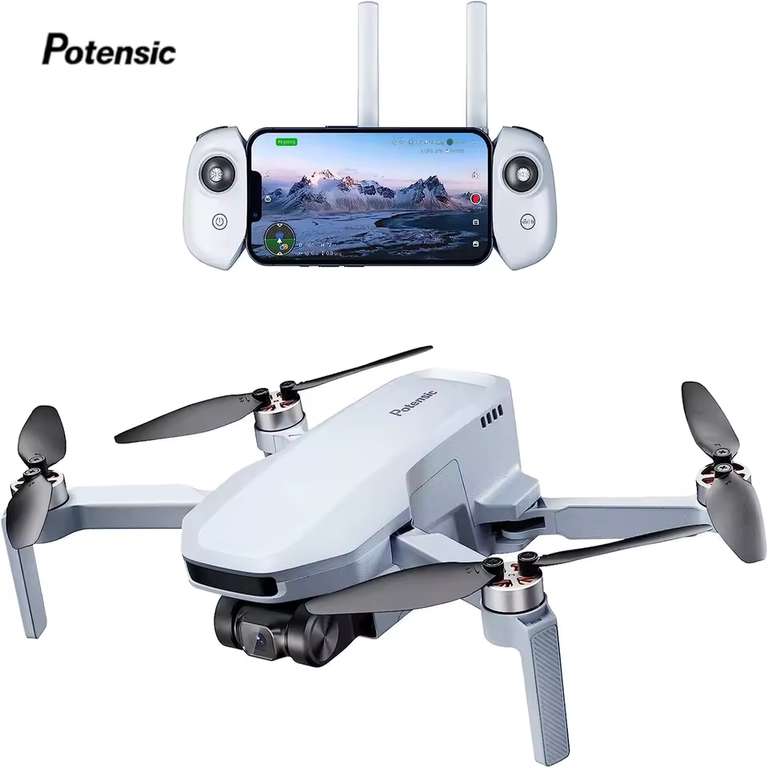 Potensic Atom SE Drone ( 4K / Under 249G ) with code + 2% cashback@Potensic Store Store(UK Despatch)