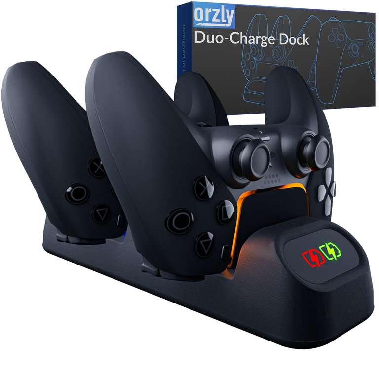 PS5 Controller Charging Station made for PlayStation 5 Console PS5 Controllers - Sold by Syntiga Europe - UK / FBA