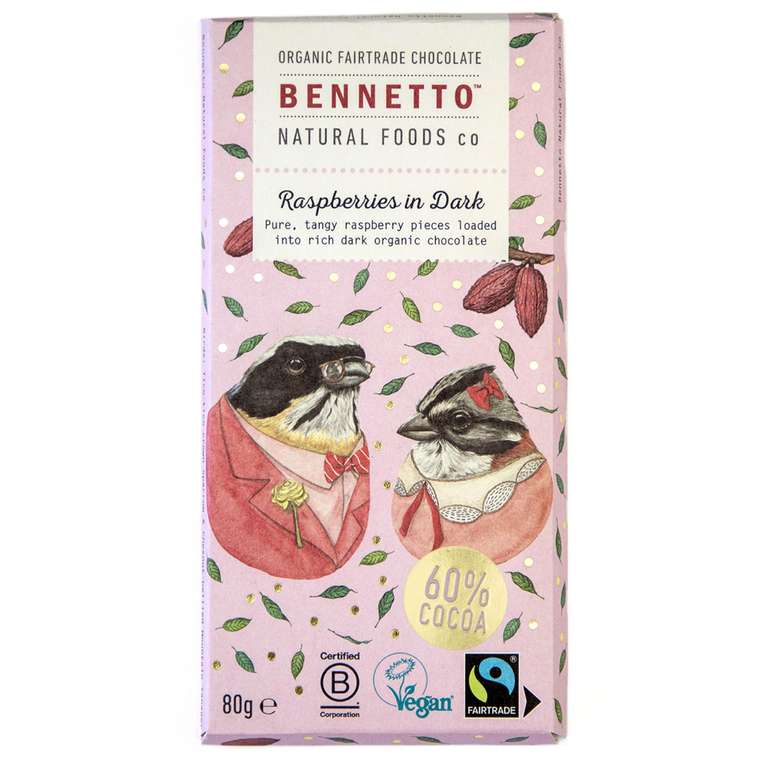 Raspberries In Dark Tangy Raspberry Pieces In Rich Dark Chocolate