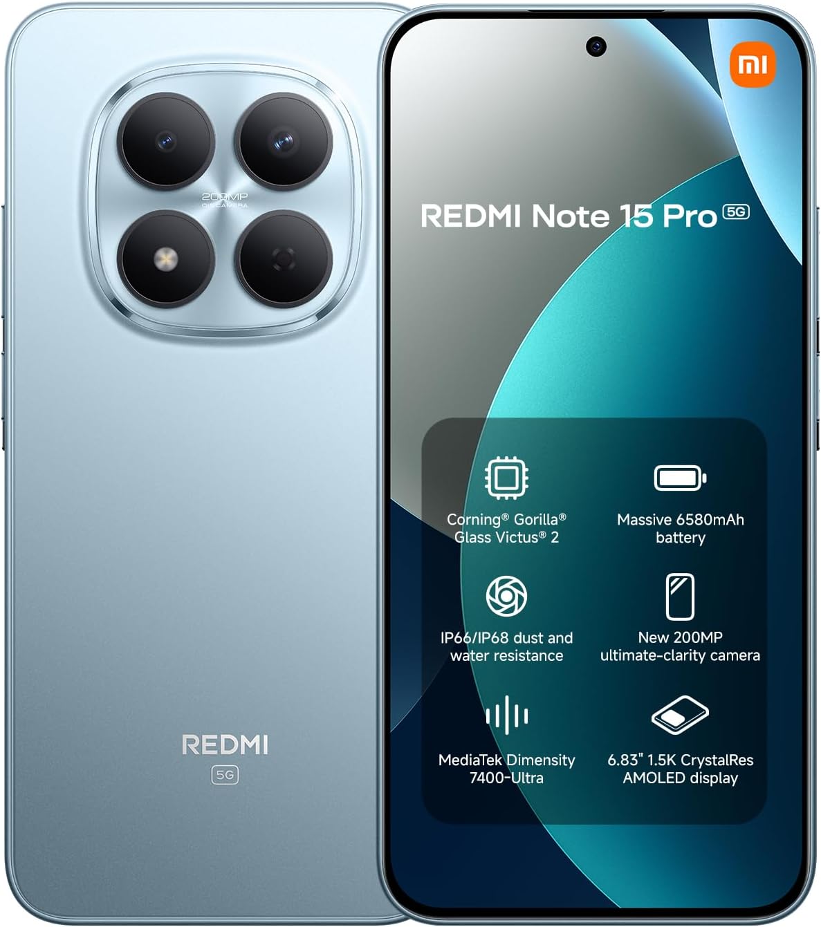 Xiaomi Redmi Note 15 Pro 5G 8+256GB Global Version - Sold By Xiaomi Tech World Store