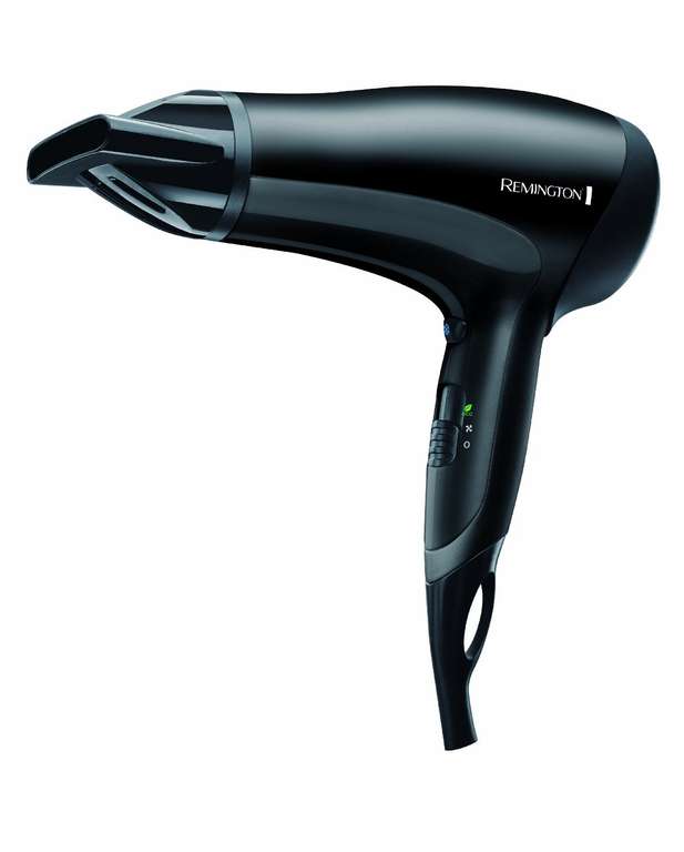 Remington D3010 Power Dry Lightweight Hair Dryer, 2000 W, Black