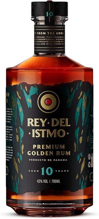 Rey Del Istmo Premium Golden Rum 10 Year Old 70cl 40%