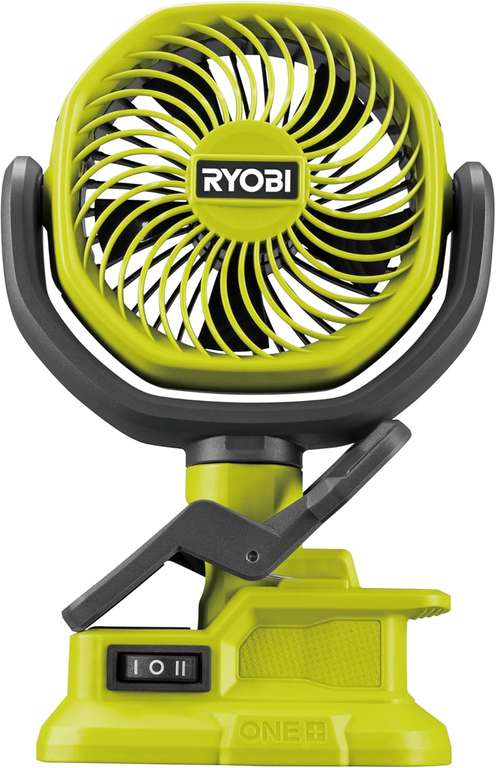 Ryobi RCF18-0 18V ONE+ Cordless 10cm Clamp Fan (Bare Tool) (Prime Exclusive)