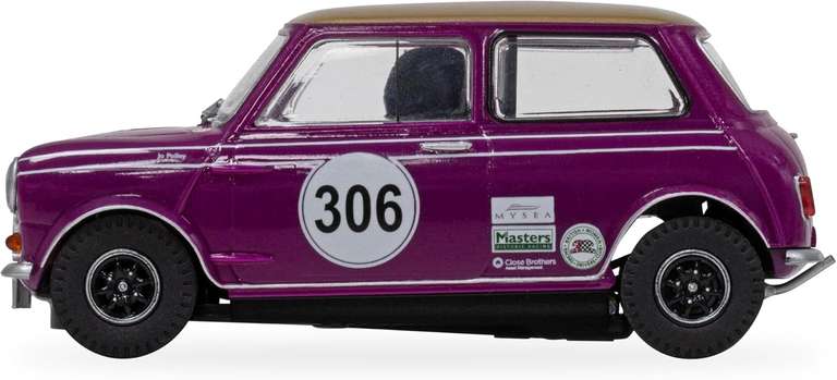 Scalextric C4545 Austin Mini Cooper S - Jo Polley Cars - Touring Cars
