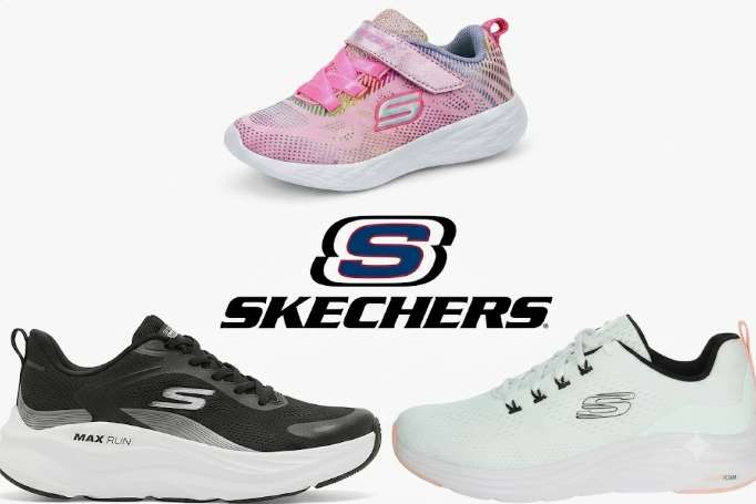 Selection of Skechers Womens, Mens & Kids Trainers - Various Styles & Sizes £13.44 - £29