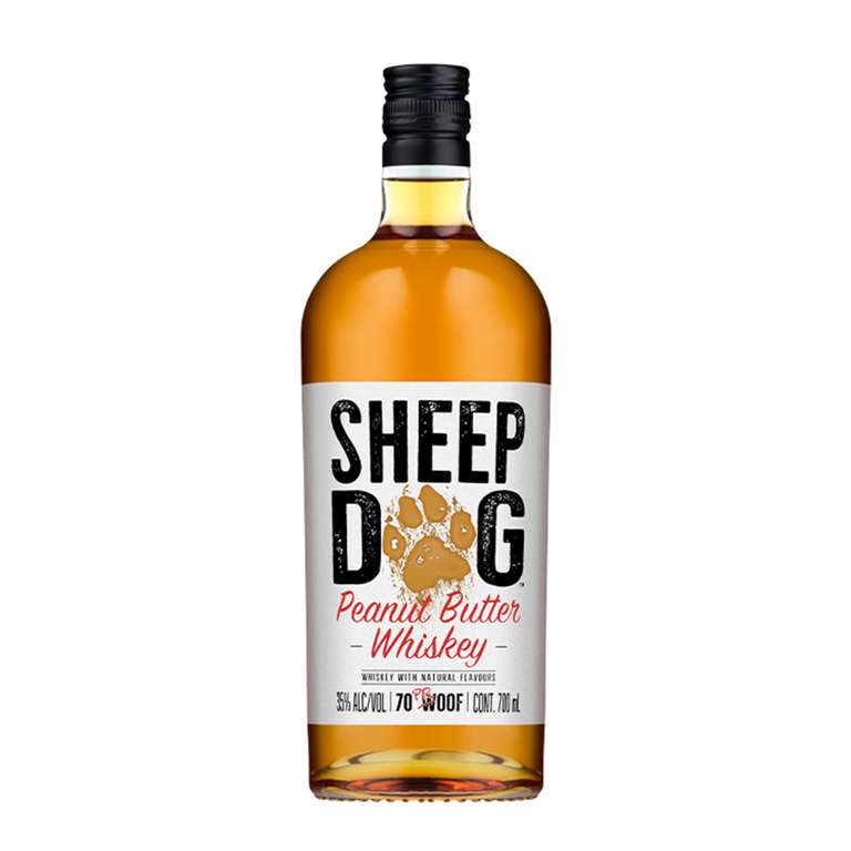 Sheep Dog Peanut Butter Whiskey Liqueur, 70cl, 35% ABV
