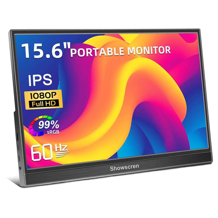 Showscren 15.6" Portable Monitor IPS 1920x1080 FHD - Sold by Quattro RS FBA
