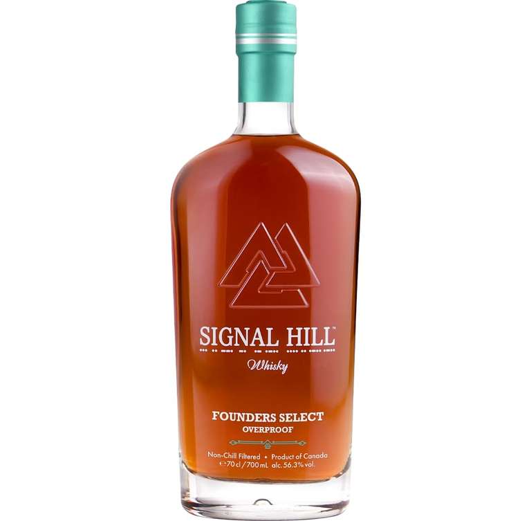Signal Hill Founders Select Overproof Canadian Whisky 70cl 56.3% ABV