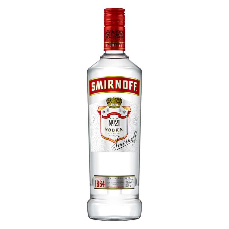 Smirnoff No. 21 Vodka | 37.5% vol | 70cl
