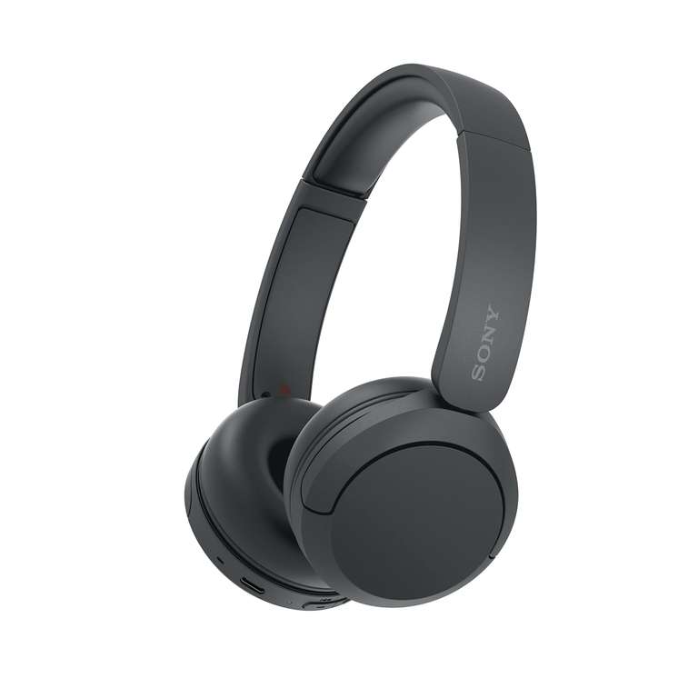 Sony WH-CH520 Wireless Bluetooth On-Ear Headphones, Lightweight Design, Up to 50hr Battery Life, Quick Charge, EQ, Clear Call Quality