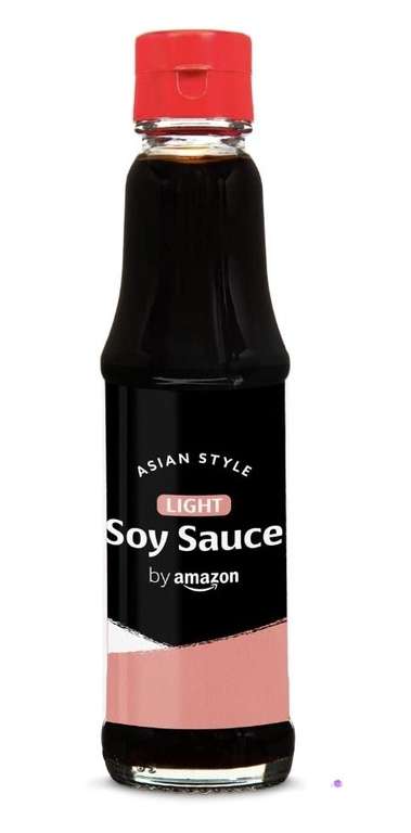 Soy Sauce Light, 150ml - by amazon (46p - 52p w/voucher + s&s) 4 for £2.20 ( £1.77 with voucher + max s&s)