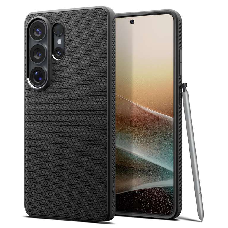 Spigen Liquid Air Case Compatible with Samsung Galaxy S26 Ultra - Matte Black - Sold by Spigen EU / FBA