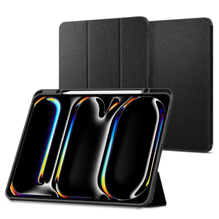 Spigen Urban Fit Case Compatible with iPad Pro 13 inch M5/M4 (2025-2024) - Black - Sold by Spigen EU FBA