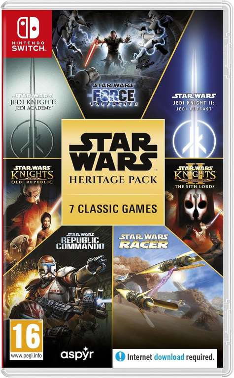 Star Wars Heritage Pack - 7 Classic Games - Nintendo Switch Game