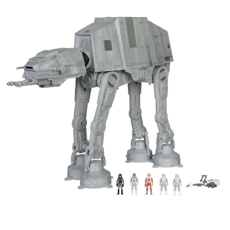 Star Wars Micro Galaxy Squadron The Mandalorian's N-1 Starfighter -13cm Starfighter Class Vehicle with 3cm Micro Figure
