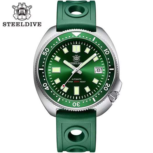 Steeldive SD1970 Automatic Dive Watch ( 200M / 44MM / Seiko NH35 ) w/code + 2% cashback @ STEELDIVE Brand Store
