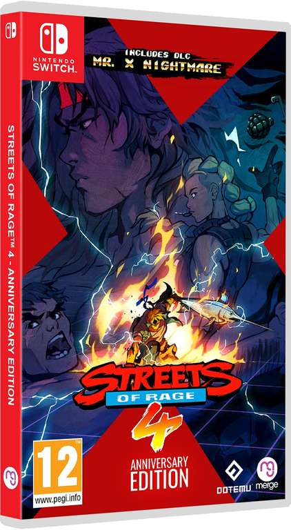 Streets Of Rage 4 - Anniversary Edition (Nintendo Switch game)