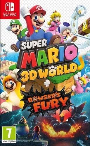 Super Mario 3D World + Bowser's Fury (Nintendo Switch Game) - Used / Very Good - w/Code, Sold By musicMagpie
