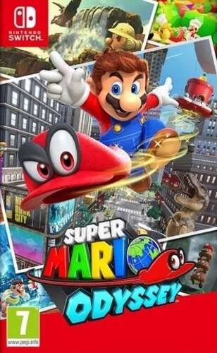 Super Mario Odyssey (Nintendo Switch Game / Free Switch 2 Upgrade) - PEGI 7
