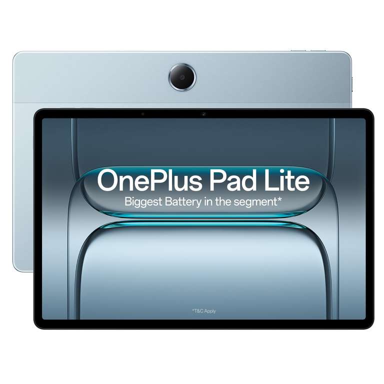 Tablet OnePlus Pad Lite 8+128gb LTE android mini pc 9340 mAh 33W SUPERVOOC Wi-Fi 5 OxygenOS 15.0.1 - sold by OPPO UK Store