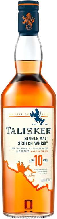 Talisker 10 Year Old Single Malt Scotch Whisky | 45.8% Vol | 70cl
