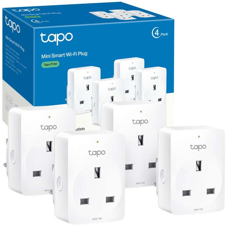 Tapo P100 (4-Pack) Smart Plug