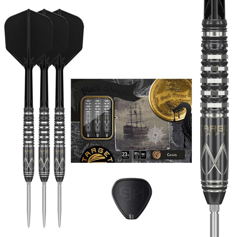 Target Japan Black Marque Dragon G2 Swiss Point Darts - sold by Target Darts / FBA
