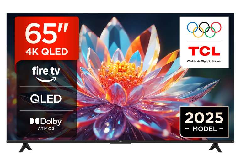TCL 65T6C-UK 65” QLED 4K 120Hz HDR Smart TV + Free Unpack & Wall Mounting
