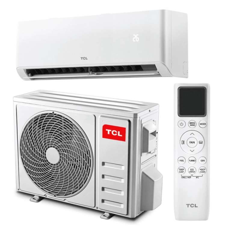 TCL TAC-12CHSD 12000 BTU Smart A++ Wall Mounted Split Air Conditioner with Heat Pump W/Code - Sold by buyitdirectdiscounts (UK Mainland)
