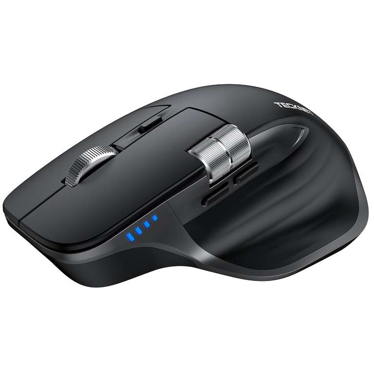 TECKNET Bluetooth Wireless Mouse with Thumb Scroll, Dual Bluetooth 5.3 & 2.4GHz, Ergonomic, 4800DPI- Sold by BRICKLAYING EU / FBA