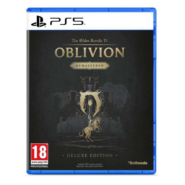 The Elder Scrolls IV: Oblivion Remastered – Physical Deluxe Edition (PS5) - Sold by BT Games LTD / FBA
