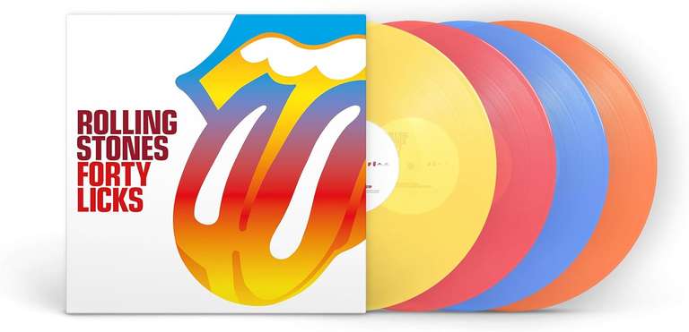 The Rolling Stones Forty Licks (Colour Vinyl) 180g Box Set - Pre-Order (Price Guarantee)