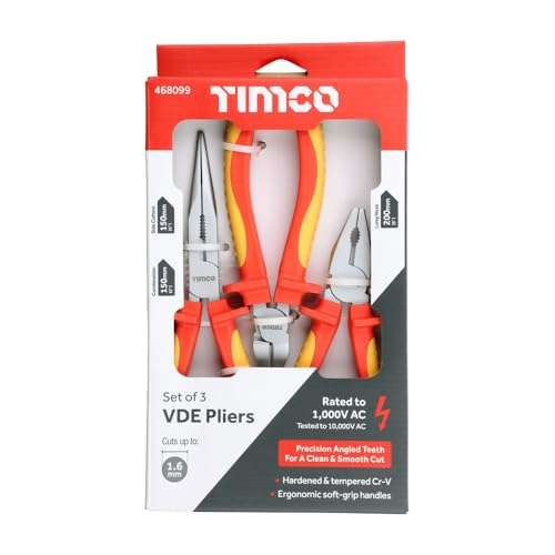 Timco VDE Pliers Set 468099