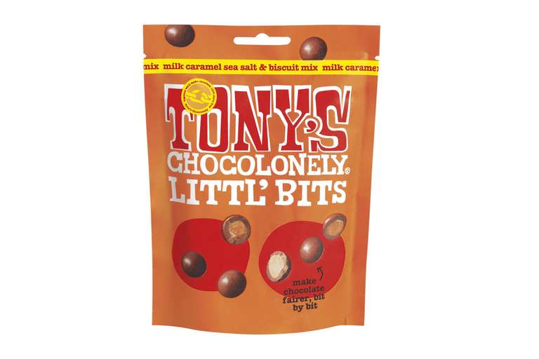 Tony's Chocolonely Milk Hazelnut Chocolate Bar 180g