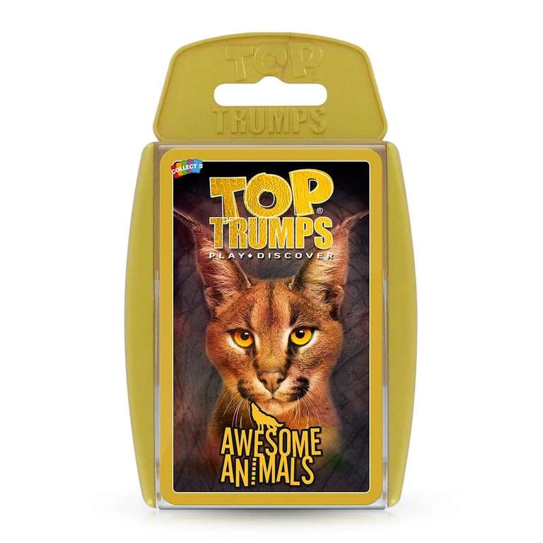 Top Trumps Awesome Animals Classics Card Game