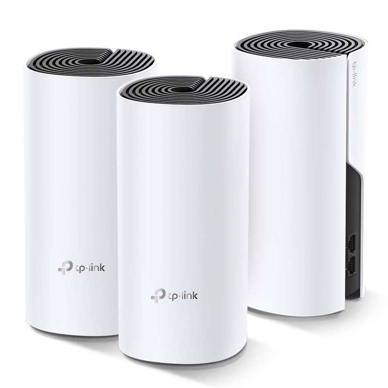 TP-Link Deco M5 AC1300 Whole Home Mesh Wi-Fi System - Covers 5500 Square Feet and 100 Devices (EU Set)