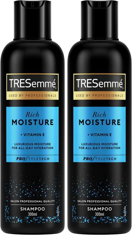 TRESemmé Rich Moisture Shampoo 300ml (Pack of 2)